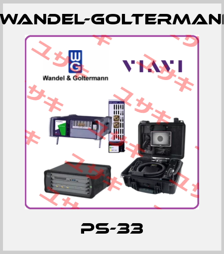 PS-33 Wandel-Goltermann