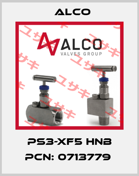 PS3-XF5 HNB PCN: 0713779  Alco