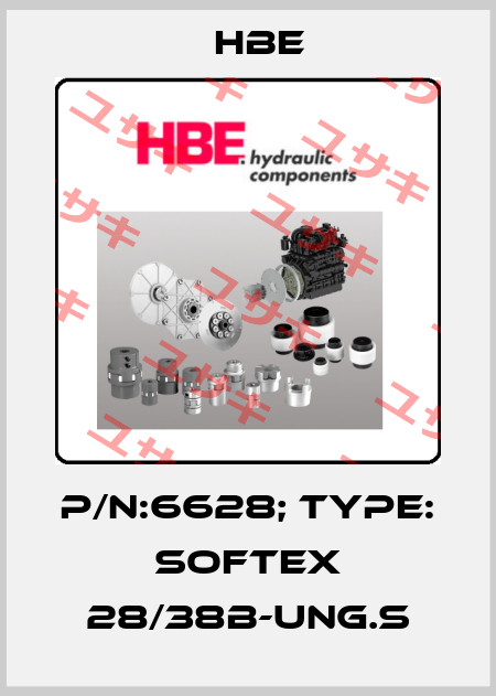 P/N:6628; Type: Softex 28/38B-ung.S HBE