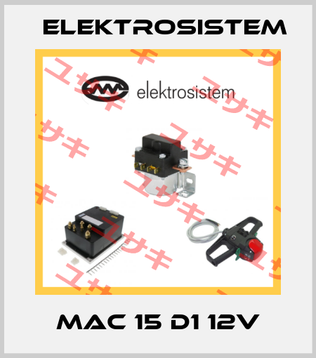 MAC 15 D1 12V Elektrosistem