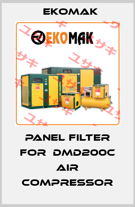 Panel filter for  DMD200C Air Compressor Ekomak