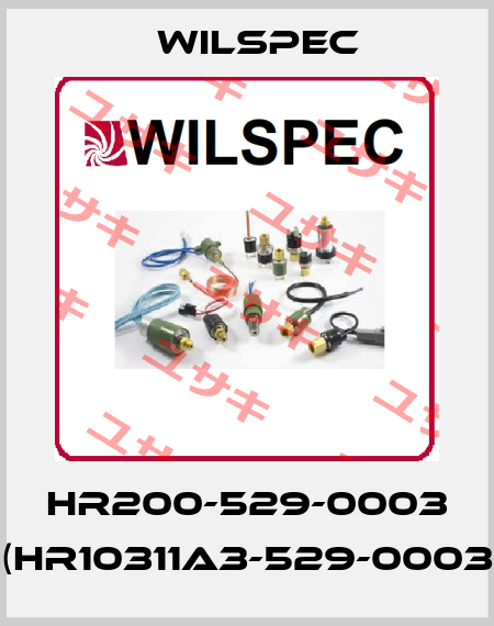 HR200-529-0003 (HR10311A3-529-0003 Wilspec