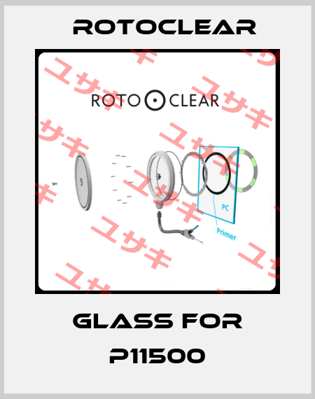 Glass for P11500 Rotoclear