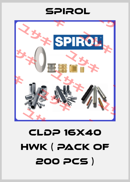 CLDP 16X40 HWK ( Pack of 200 pcs ) Spirol
