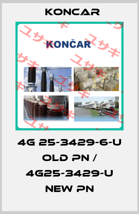 4G 25-3429-6-U old PN / 4G25-3429-U new PN Koncar