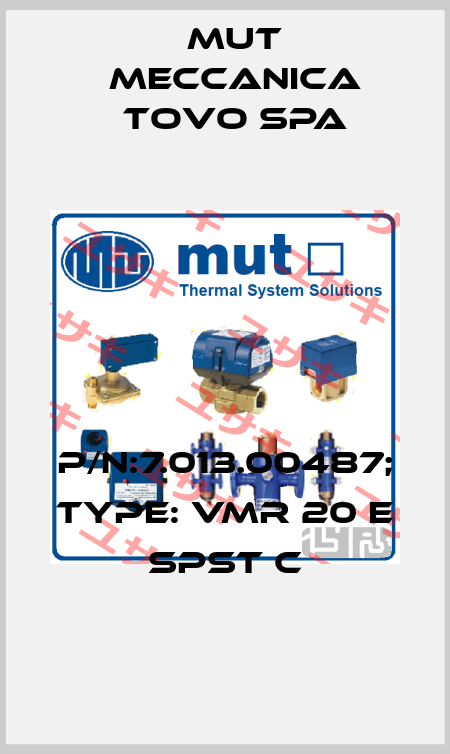 P/N:7.013.00487; Type: VMR 20 E SPST C Mut Meccanica Tovo SpA