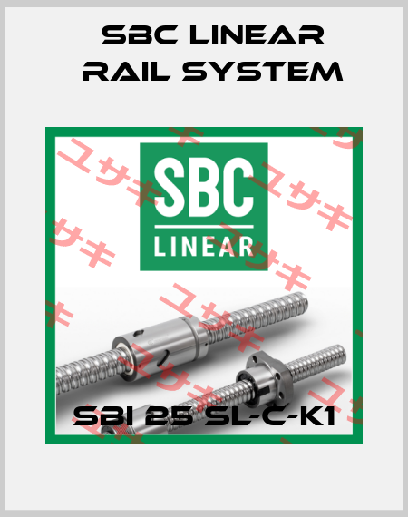 SBI 25 SL-C-K1 SBC Linear Rail System