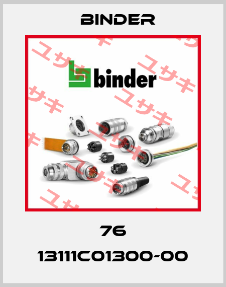 76 13111C01300-00 Binder