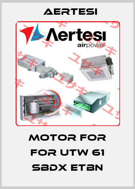 motor for for UTW 61 SBDX ETBN Aertesi