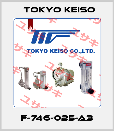 F-746-025-A3 Tokyo Keiso