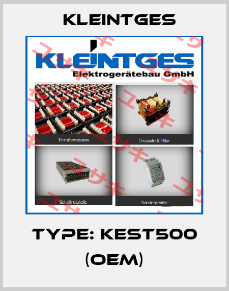 Type: KEST500 (OEM) Kleintges