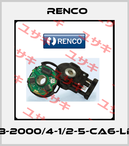 RHS25D-P3-2000/4-1/2-5-CA6-LD-MS-CM-S Renco