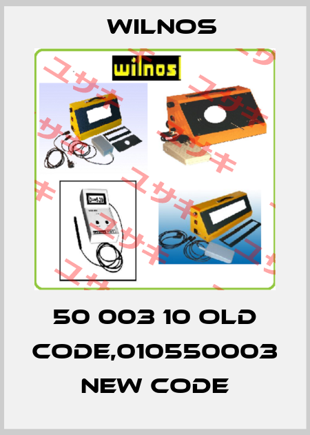 50 003 10 old code,010550003 new code Wilnos