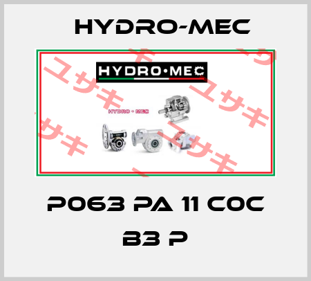 P063 PA 11 C0C B3 P Hydro-Mec