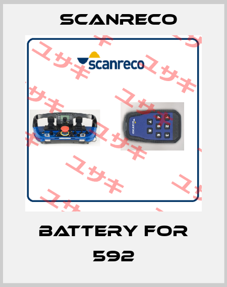 Battery For 592 Scanreco