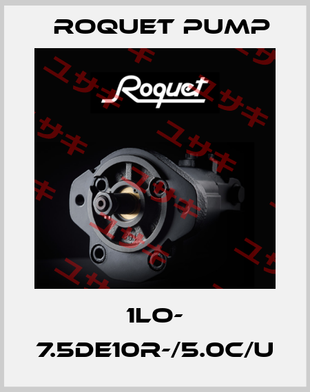 1LO- 7.5DE10R-/5.0c/U Roquet pump