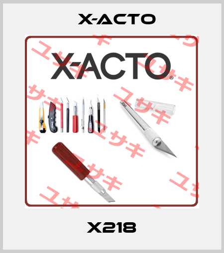 X218 X-acto