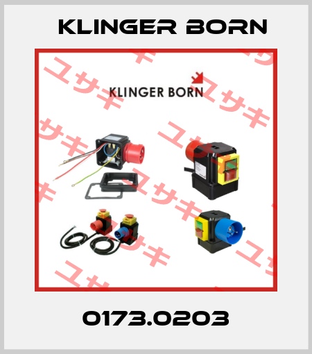 0173.0203 Klinger Born