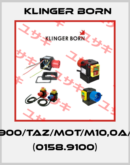 K900/TAZ/Mot/M10,0A/P (0158.9100) Klinger Born