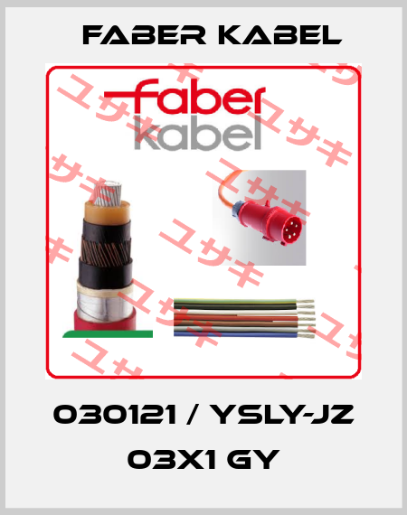 030121 / YSLY-JZ 03X1 GY Faber Kabel