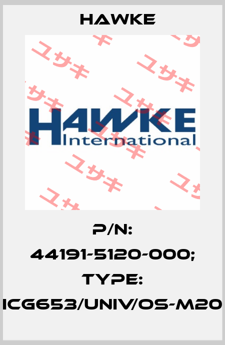 p/n: 44191-5120-000; Type: ICG653/UNIV/Os-M20 Hawke