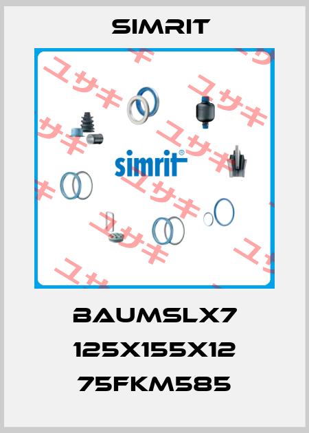 BAUMSLX7 125x155x12 75FKM585 SIMRIT