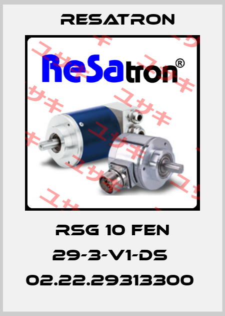 RSG 10 FEN 29-3-V1-DS  02.22.29313300  Resatron