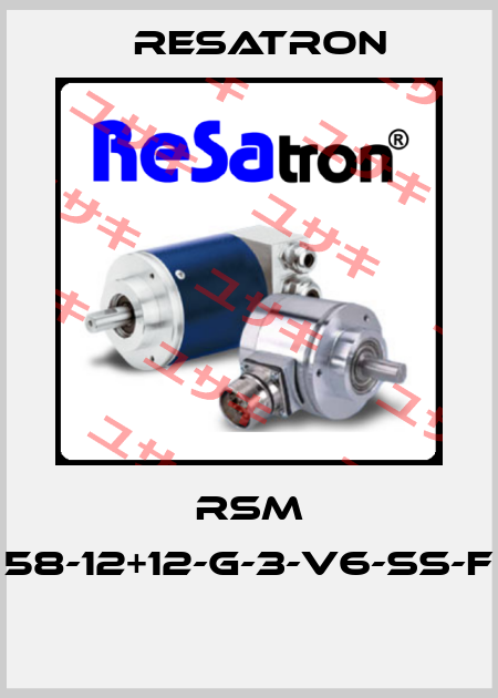 RSM 58-12+12-G-3-V6-SS-F  Resatron