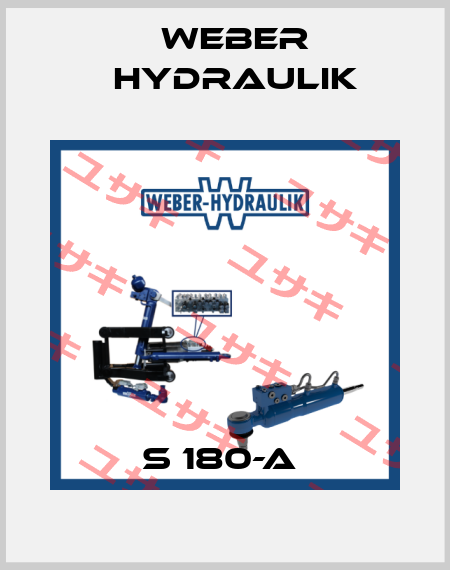 S 180-A  Weber Hydraulik