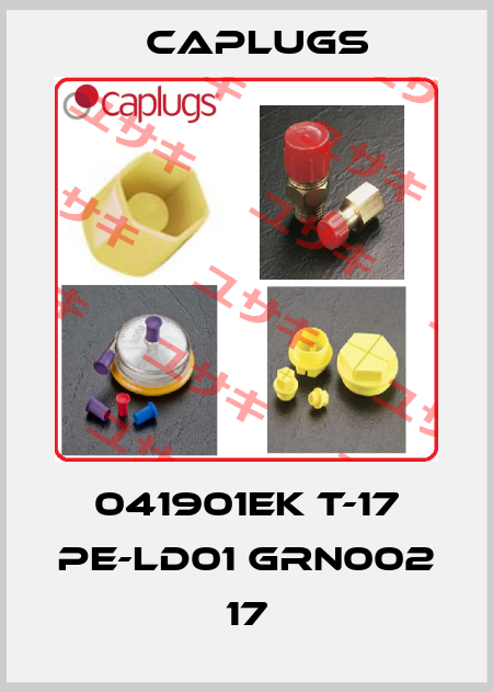 041901EK T-17 PE-LD01 GRN002 17 CAPLUGS