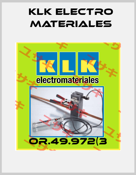OR.49.972(3 KLK ELECTRO MATERIALES