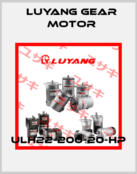 ULH22-200-20-HP Luyang Gear Motor