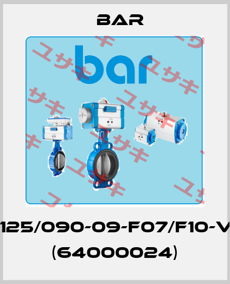 GSC-125/090-09-F07/F10-V22-F (64000024) bar