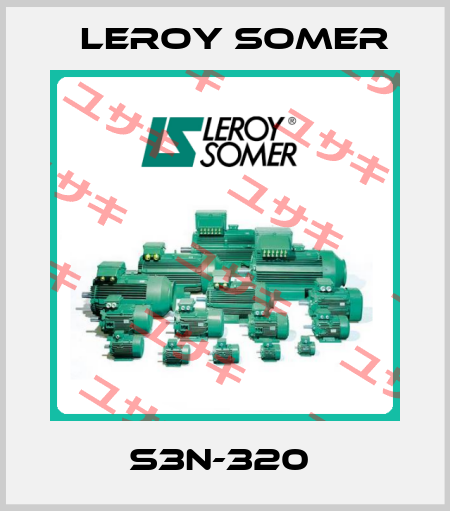S3N-320  Leroy Somer