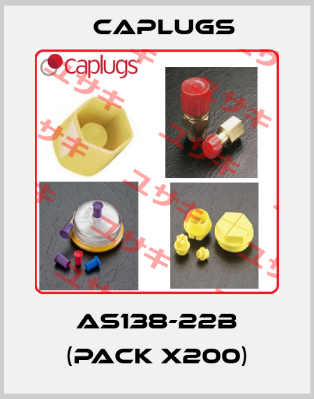 AS138-22B (pack x200) CAPLUGS