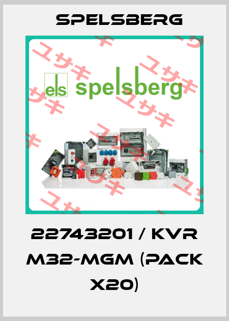 22743201 / KVR M32-MGM (pack x20) Spelsberg