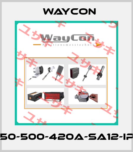 SX50-500-420A-SA12-IP67 Waycon