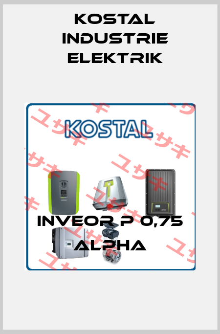 Inveor P 0,75 Alpha Kostal Industrie Elektrik