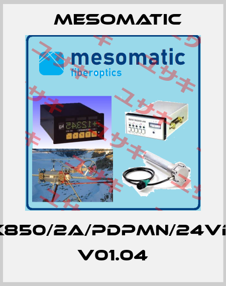 DK850/2A/PDPMN/24VDC V01.04 Mesomatic