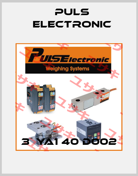 3  YA1 40 D002 Puls Electronic