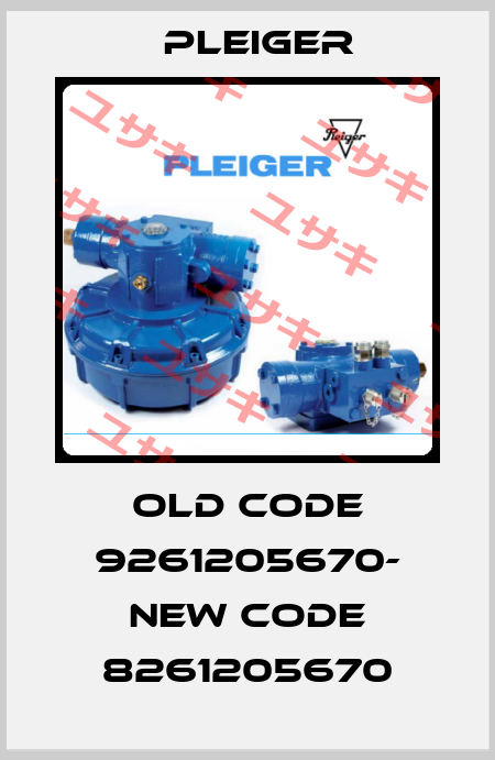 old code 9261205670- new code 8261205670 Pleiger