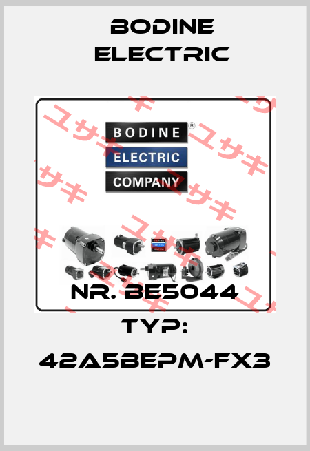 Nr. BE5044 Typ: 42A5BEPM-FX3 BODINE ELECTRIC