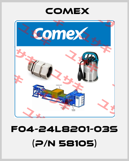 F04-24L8201-03S (p/n 58105) Comex