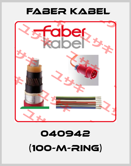 040942 (100-m-Ring) Faber Kabel