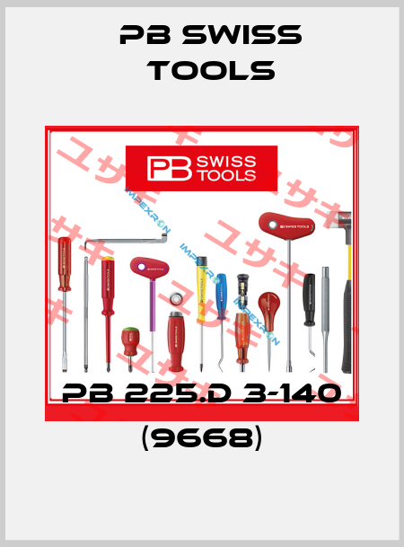 PB 225.D 3-140 (9668) PB Swiss Tools