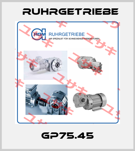 GP75.45 Ruhrgetriebe