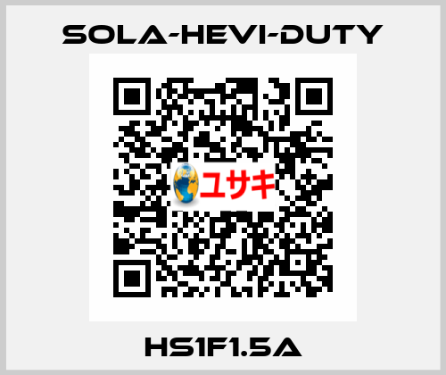 HS1F1.5A Sola-Hevi-Duty