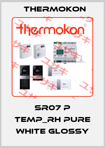 SR07 P Temp_rH pure white glossy Thermokon