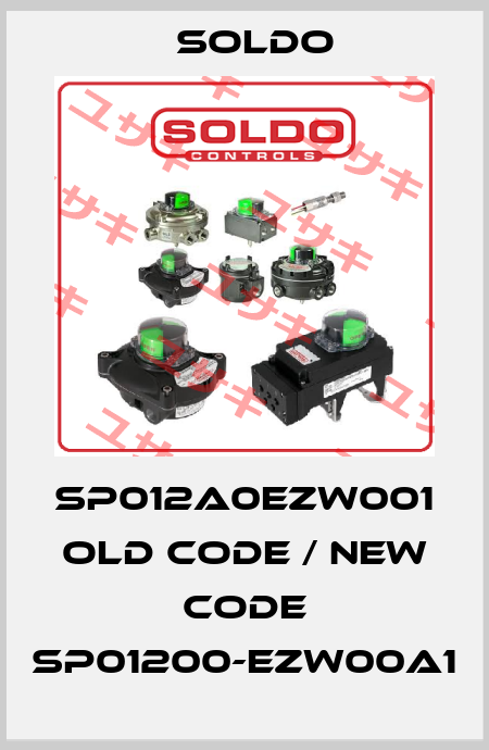 SP012A0EZW001 old code / new code SP01200-EZW00A1 Soldo
