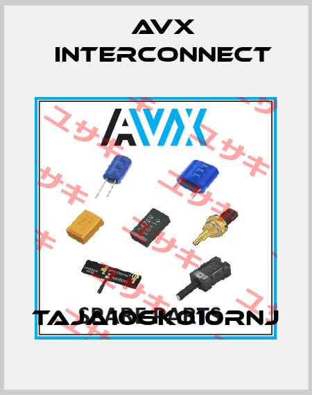 TAJA106K010RNJ AVX INTERCONNECT